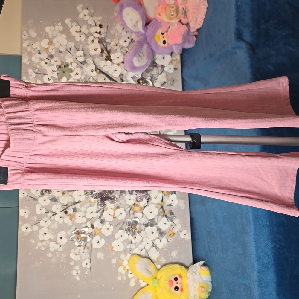 GAP Pink Kids Flared Pants 4/5 T